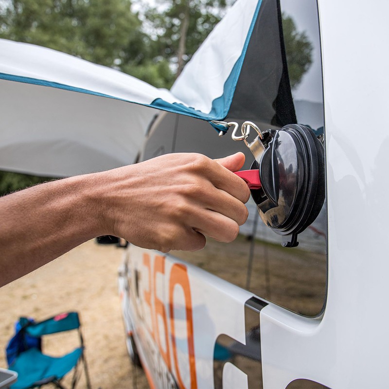 alca® Suction Cup Mount, 10 kg Load Capacity with Double