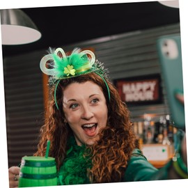 Mikinona Headband Girl Outfits Head Band Makeup Headband Girls Headbands Women Hair Accessories St Patricks Day Headbands Cosplay Costume Headband Bulk Women's Top Hat Prom