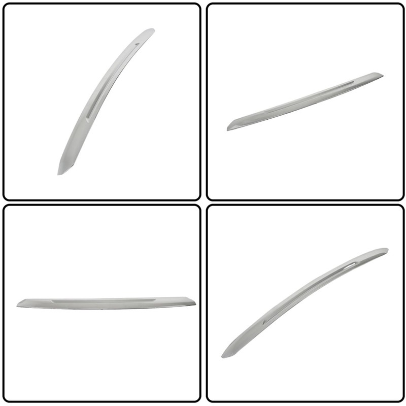 SEBLAFF Chrome Hood Front Molding Trim Replacement for 2020 2021