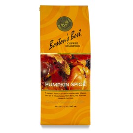 Boston's Best Coffee Roasters - Pumpkin Spice - Medium Roast 100% Arabica Coffee - 12 oz Ground