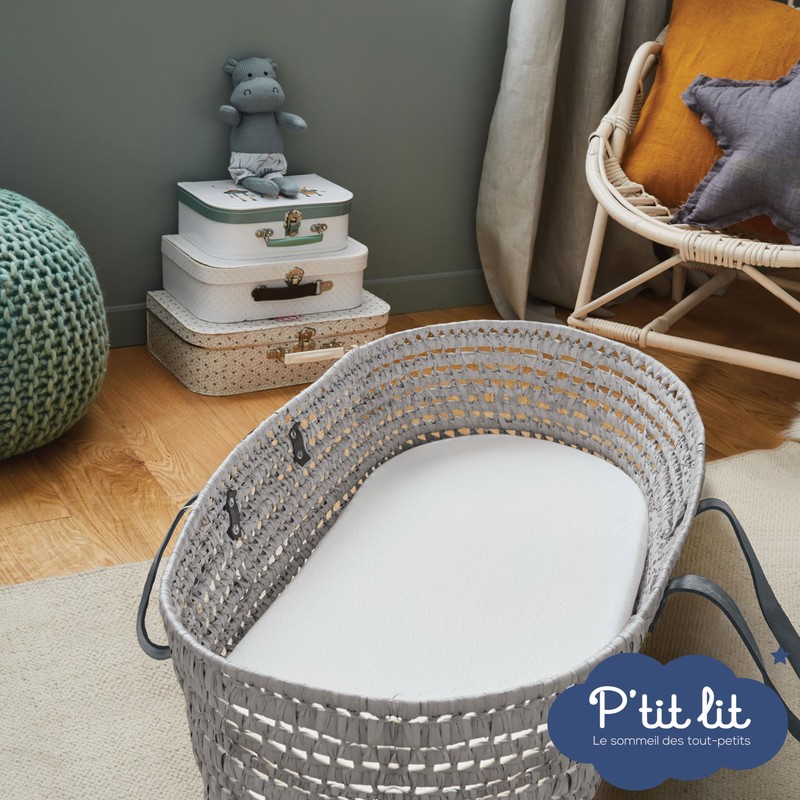 P'tit Lit - Mattress Protector for Moses Basket - Carrycot