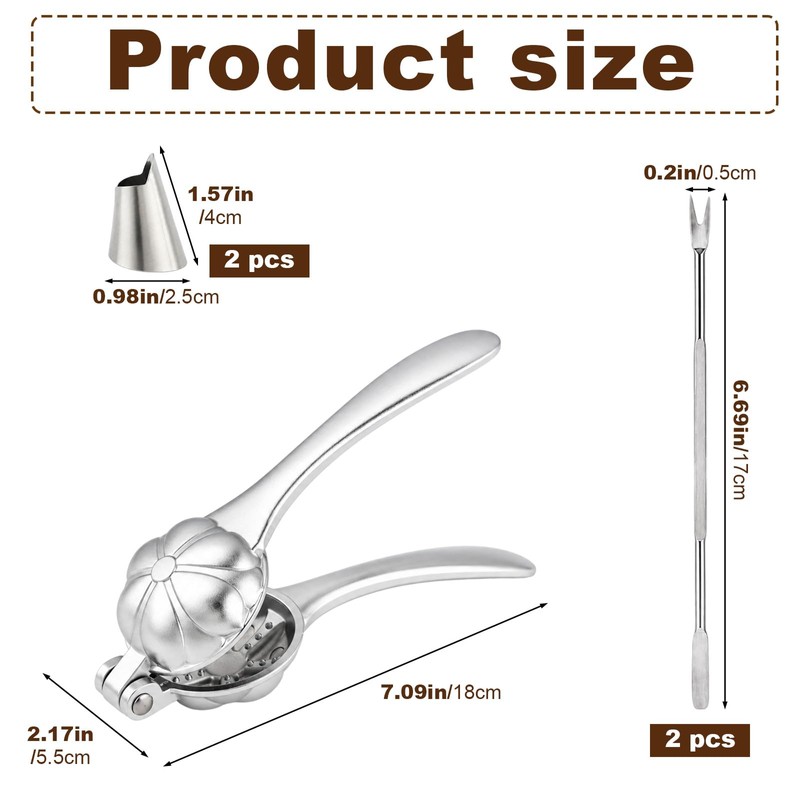 Chestnut Cutter Tool Chestnut Peeler Aluminum Alloy Chestnut Opener Cracker