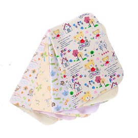 Baby Changing Pad Mat,4 Pack Waterproof Baby Changing Mat Foldable Baby Change Pad 11.8''X17.7'' Reusable Washable Unisex Changing Mat Liners for Indoor,Outdoor,Travel