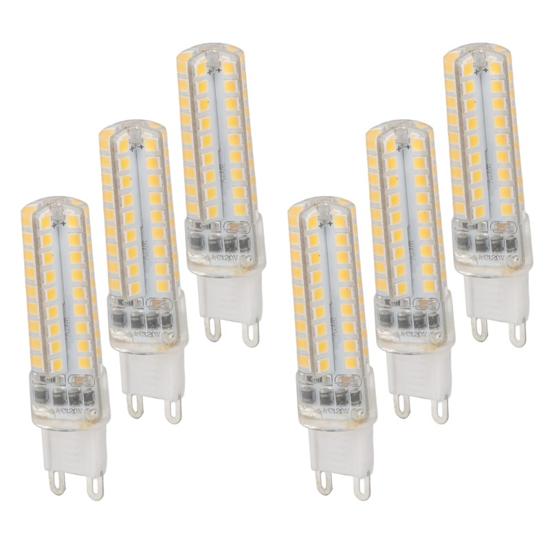6PCS G9 LED Bulb Dimmable 3W 270LM 72LEDs G9 Bulb