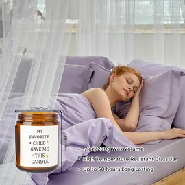 for Mom Dad from Daughter Son,Gifts for Mom,Gifts for Mom Christmas Unique,Best mom Birthday Gifts, Gifts for Fathers Day,Thanksgiving,Lavender Scented Candles Gifts