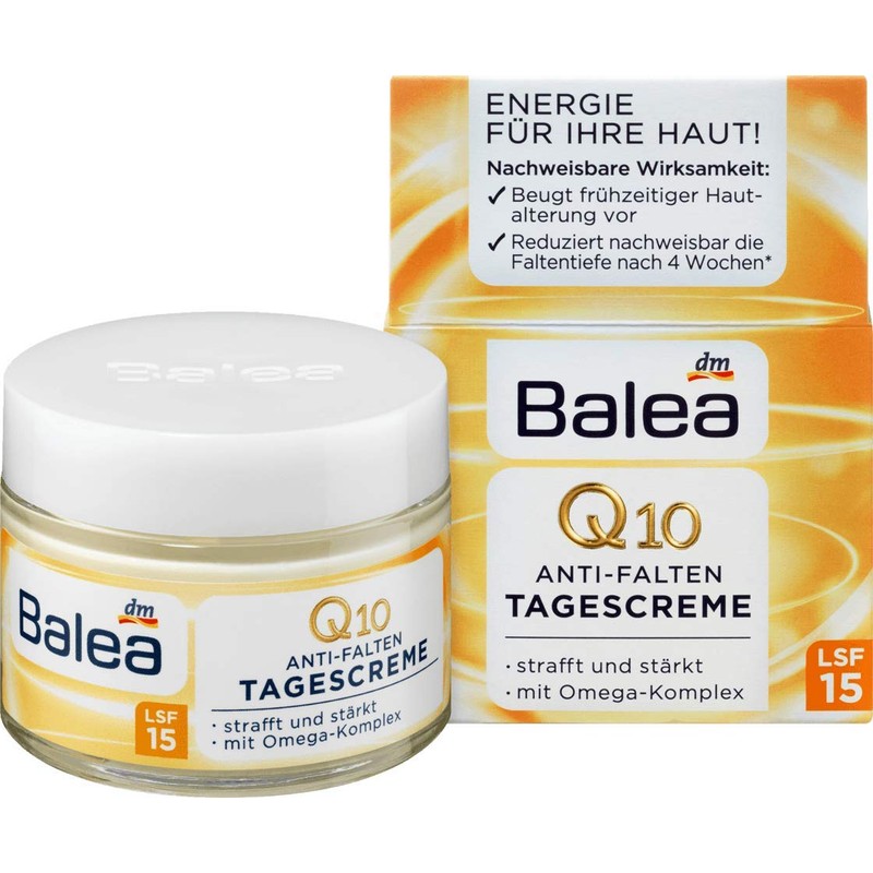 Balea Day Cream Q10 Anti-Wrinkle Day Cream 50 ml