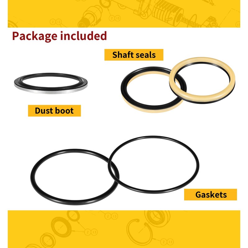 Replacement for 5545741/5544881 Shaft Sector Seal Kit, for Sheppard M100