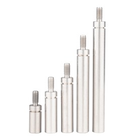 Dial Digital Indicator Extension Stem Rod 4.5mm Diameter M2.5 Thread, 10mm (0.39") to 105mm (4.13") Adjustable Length,Compatible with Dial Test Indicators/Gauges