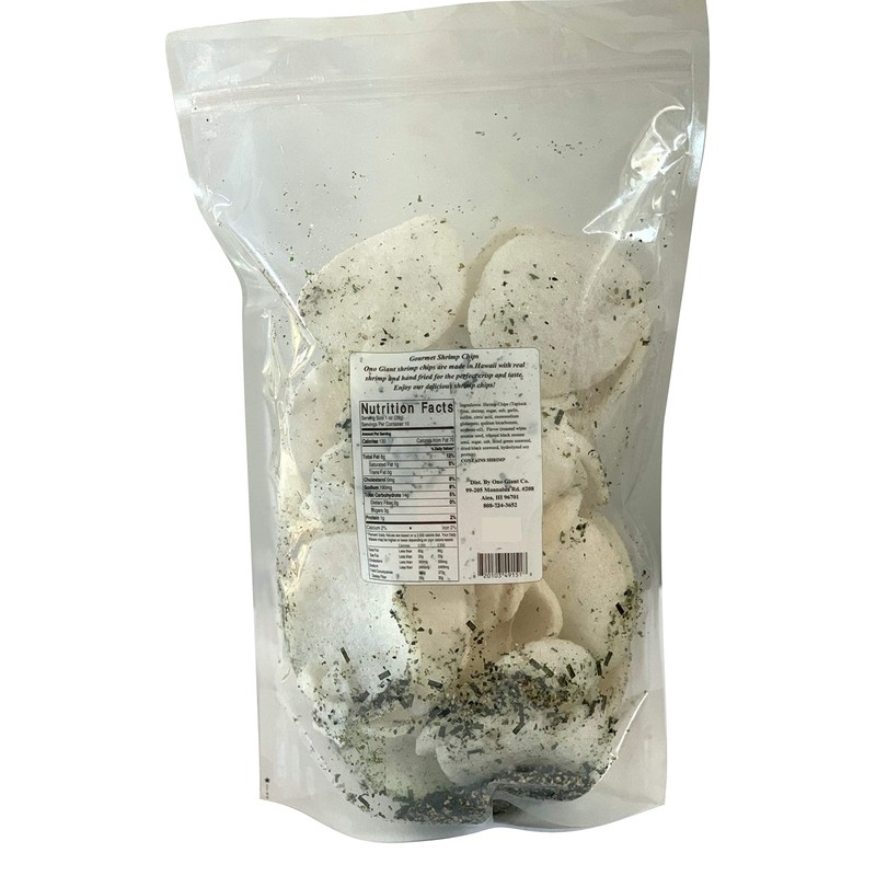 Gourmet Ono Giant Shrimp Chips with Furikake XL
