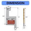 STPCTOU Generator Interlock Kit Compatible with GE General Electeric Vertical