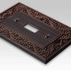 Amerelle 43TDVB English Garden Wallplate, 1 Toggle / 1 Duplex,