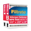 Filtrete 20x20x4 AC Furnace Air Filter, MPR 1000, MERV 11,