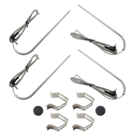 YIRVAHERE Meat Probe Replacement for Masterbuilt Gravity Series 560/800/1050XL Digital Charcoal Grill + Smokers MB20040220/MB20040122, Replace 9004190170