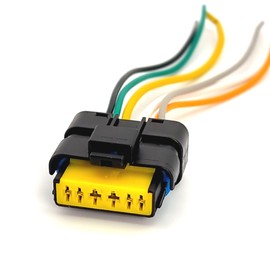 Rear Tail Light Wired Plug Connector Pig-Tail Harness Cable For Renault Clio Mk3