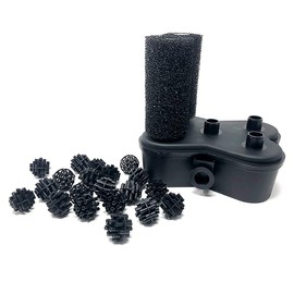 Beckett Corporation 5XBIO Bio Filter for Ponds Filtration System Without Pump, Black