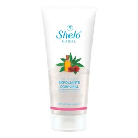 Shelo Nabel Gel de Baño Exfoliante Corporal  Exfoliating Body Wash with Castor Oil, 250 ml                                                            