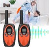 2pcs Wireless Walkie Talkie Hand Held 0.5W 3km Long Range