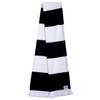 Newcastle United Supporters Black and White Retro Style Scarf