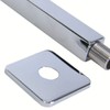 KANANA Rosette12 Screw Rosette for Wall Fittings, Wall Arm, Inlet