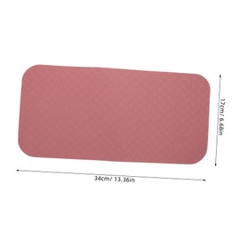 WOONEKY Extra Thick Non Slip Yoga Knee Pads Cushioned Elbow Support Mat for Home Workouts Portable Fitness Accessory for Men Women for Floor Exercises