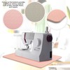 Drydiet 2 Pcs Sewing Machine Muffling Mat Pedal Sewing Mat