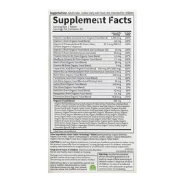 OrganicsPrenatal Once Daily Multivitamin, Non-GMO, 30 Vegan Tablets