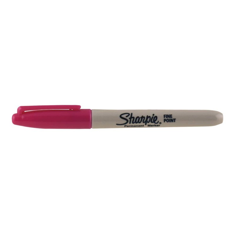 Sharpie Fine Point Permanent Marker Open Stock-Berry