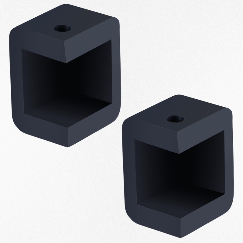FUSCH Blue Bumper Hood Rest Bushings Short Bolt-on Compatible with