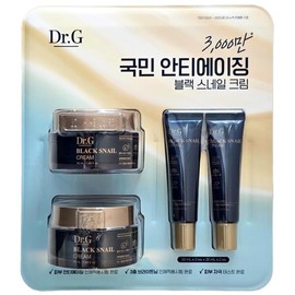 Dr.G 닥터지 블랙 스네일 크림 세트 140ml (50ml 2개 + 20ml 2개) Dr.G Black Snail Cream Set 140ml (2 x 50ml + 2 x 20ml)