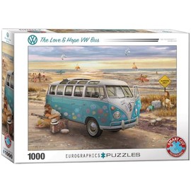 VW Love & Hope Bus 1000pc Puzzle