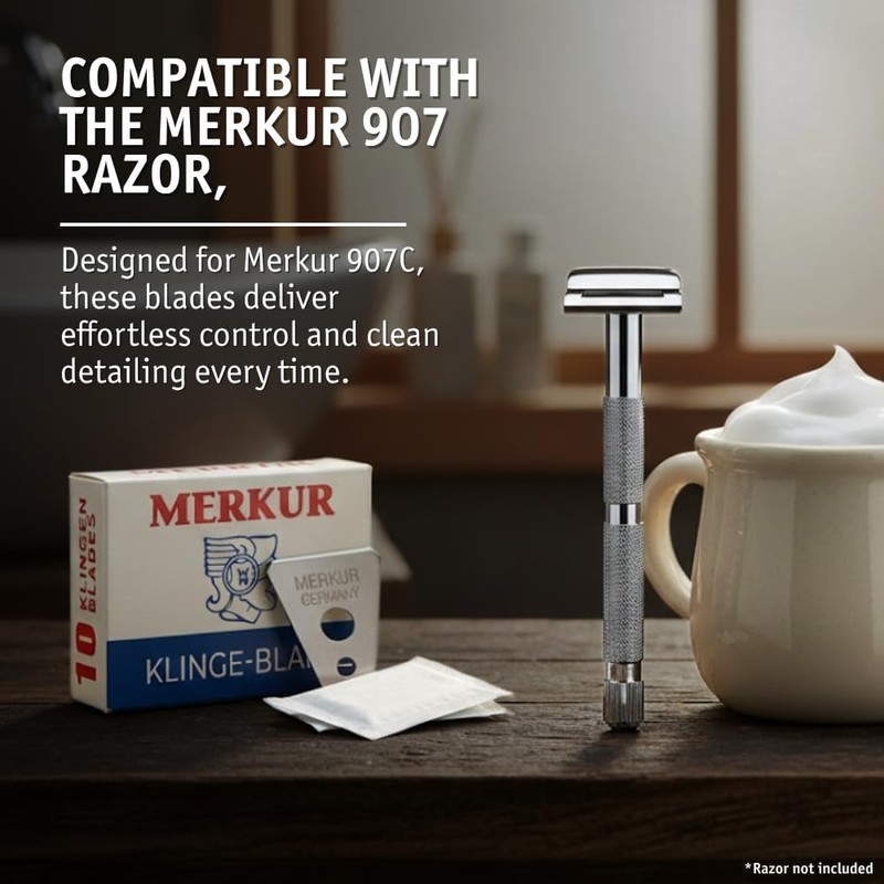 Merkur Detailing Razor Blades, MK-908A