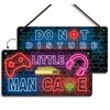 Fun-Plus Little Man Cave Sign, Game Room Decor for Boys,