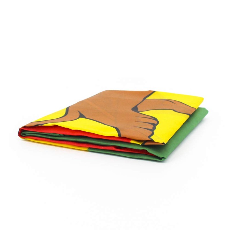 ANJOR 3x5 Fts Ethiopia Flag with Lion Flag - Lion