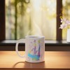 Synchronized Swimming Colorsplash Team Artistic Swim Ceramic Mug, White