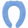 OKA Soft Toilet Seat Cover, Seeds U-Shaped Dedicated Type, Blue