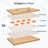 wisedry Flower Press Kit, Easy One-Step Pressing, Even Pressure, 6