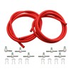 Diesel Fuel Injector Return Line Clamps Kit Fit for Chevy