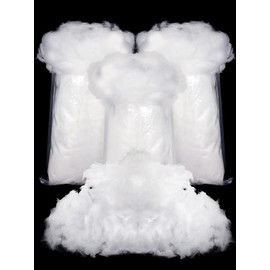 400g Fake Snowy Decor Fiber Artificial SnowCotton Snow Fluffy Indoor Decoration for Winter Mantle Christmas Decoration Christmas Fake