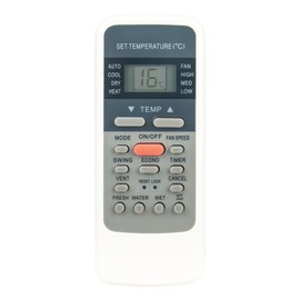 VINABTY Replace Infrared Remote Control Fit for EcoAir Air Conditioner R51I4/BGE R51I19/BGE R51I4/BGCE