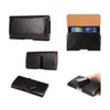 DFV mobile - Executive Magnetic Leather Case Belt Clip Rotary