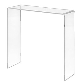 Zeigis® Decorative Bridge Acrylic Glass in 200 x 200 x 70 mm – Shoe Stand/Shoe Stand/U-Stand/Acrylic Stand/Product Presentation/Decorative Stand