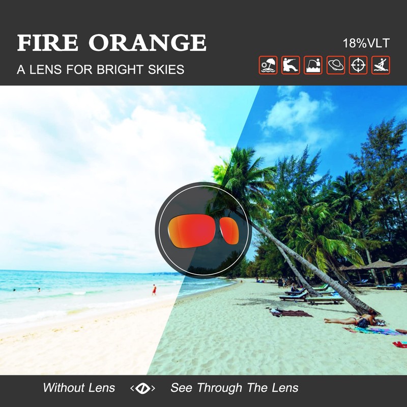 ToughAsNails Polarised Lens Replacement for Oakley Gascan Sunglasses - More