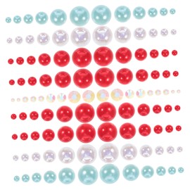 Anneome Nail Art Decals Flatback Pearl Resin Rhinestones Nail Gems DIY Charm Patches 100g