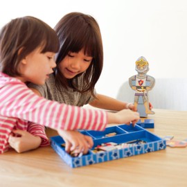 Melissa & Doug Joey Magnetic Wooden Dress-Up Pretend Play Set (25+ pcs) for Toddlers and Preschoolers Ages 3+