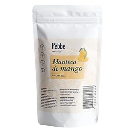 HEBBE - Manteca de Mango 250 g | Nutre y Repara Piel Seca | Calmante Post Solar | No Obstruye Poros | Uso Cosmético