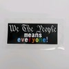 We The People Vinyl Stickers - Sticker(s) Per Sheet: 2