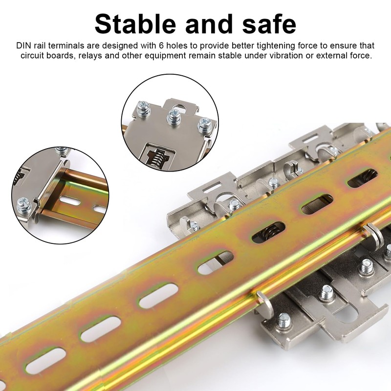 LINTRA DIN Rail Mount Clip, 2 x DIN Rail Clips
