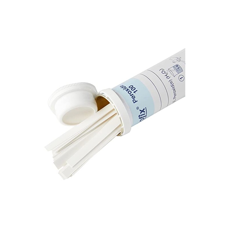 Quantofix 1138902 Hydrogen Peroxide 100 Reagent Test Strips for testing