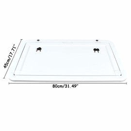 Miumaeov RV Folding Wall Table, Foldable Caravan External Table,RV Fold Down Desks Wall-Mount Drop-Leaf Table,Camper Van Picnic Table,Hanging Dining Table Computer Workstation Trestle