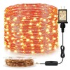 RUICHEN Plug in Fairy String Lights with Switch, Waterproof 66